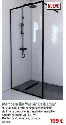 Bauhaus Mampara de ducha oferta