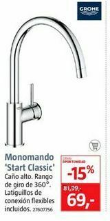 Bauhaus Grifo de cocina oferta