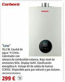 Bauhaus Calentador corberó oferta