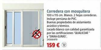 Bauhaus Mosquitera corredera oferta