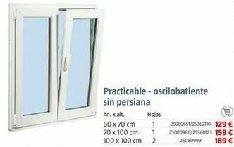 Bauhaus Ventanas oferta