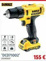 Bauhaus Taladro atornillador dewalt oferta