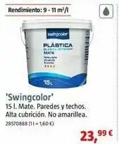 Bauhaus Pintura plástica interior swingcolor oferta