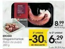 Eroski Eroski patas de pulpo oferta
