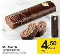 Eroski San martín brazo de trufa oferta