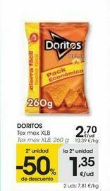 Eroski Doritos tex mex oferta