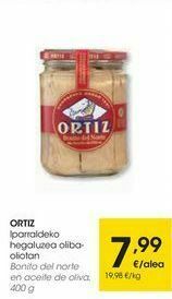 Eroski Ortiz bonito del norte en aceite de oliva oferta