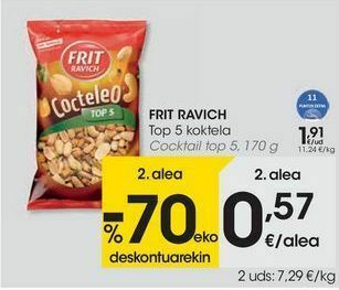 Eroski Frit ravich cocktail oferta
