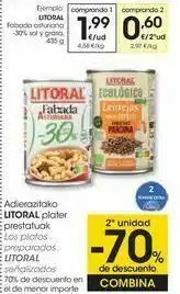 Eroski Litoral fabada asturiana -30% sal y grasa oferta