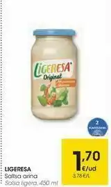 Eroski Ligeresa salsa ligera oferta