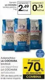 Eroski La cochura lenteja pardina oferta