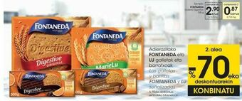 Eroski Fontaneda galleta digestive oferta