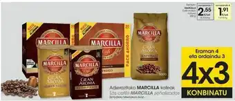 Eroski Marcilla café molido natural oferta