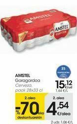 Eroski Amstel cerveza oferta