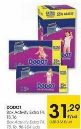 Eroski Dodot box activity extra oferta
