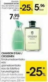 Eroski Chanson d'eau eau de toilette para mujer original oferta