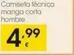 Eroski Camiseta técnica manga corta hombre oferta