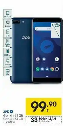 Eroski Spc gen 4 + 64 gb oferta