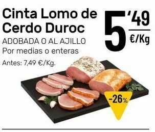AhorraMas Cinta de lomo oferta