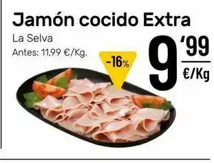 AhorraMas Jamón cocido extra oferta