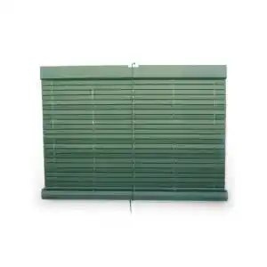 Brico Depôt Persiana madera verde | 77 x 215 cm oferta