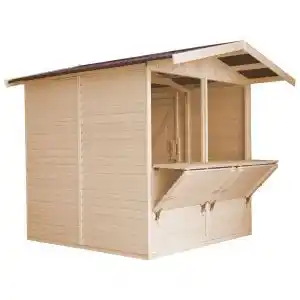 Brico Depôt Caseta de jardín de madera con piso 253x263cm/4 m2 timbela m149 oferta