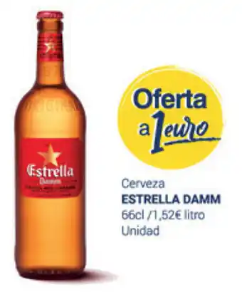 Supermercados Plaza Estrella Damm Cerveza 66cl oferta