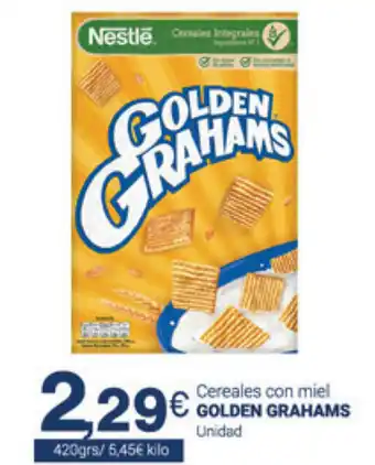 Supermercados Plaza Golden Grahams Cereales con miel Unidad oferta