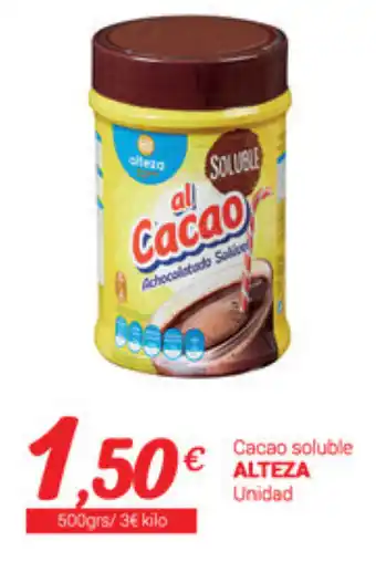 Supermercados Plaza Alteza Cacao soluble Unidad oferta