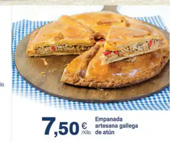 Supermercados Plaza Empanada artesana gallega de atún oferta