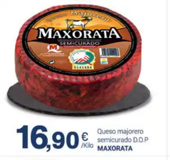 Supermercados Plaza Maxorata Queso majonero semicurado D.O.P oferta