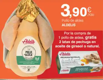 Supermercados Plaza Aldelis Pollo de aldea oferta