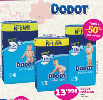 Supermercados Plaza Dodot Pañales oferta