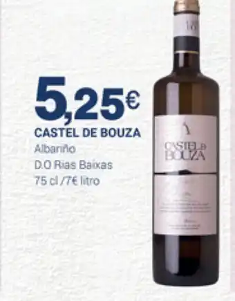 Supermercados Plaza Castel De Bouza Albariño D.O Rias Baixas 75cl oferta