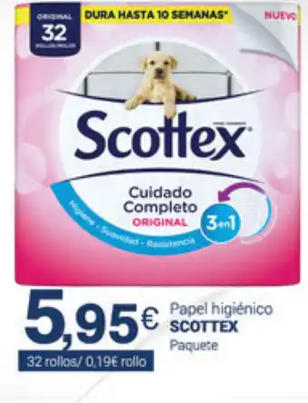 Supermercados Plaza Scottex Papel Higienico 32 rollos oferta