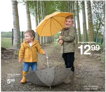 Zeeman Impermeable Botas De Agua oferta