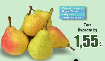 FROIZ Pera limonera kg oferta