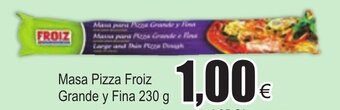 FROIZ Masa Pizza Froiz Grande y Fina 230 g oferta