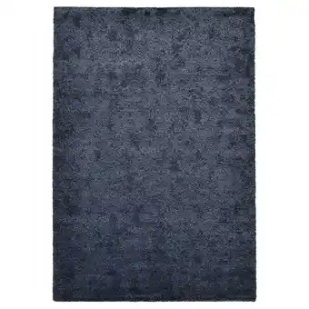 IKEA Stoense alfombra, pelo corto, azul oscuro, 170x240 cm oferta