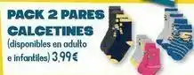 Carrefour Pack 2 pares calcetines oferta