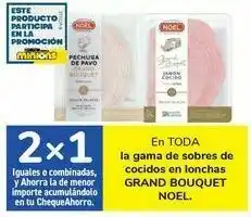 Carrefour En toda la gama de sobres de cocidas en lonchas grand bouquet noel oferta