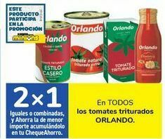 Carrefour En todos los tomates triturados orlando oferta