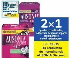 Carrefour En todos los productos de incontinencia ausonia discreet oferta