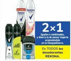 Carrefour En todos los desodorantes rexona oferta