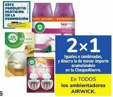 Carrefour En todos los ambientadores airwick oferta