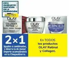 Carrefour En todos los productos olay retinol y collagen oferta