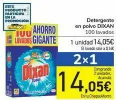 Carrefour Detergente en polvo dixan oferta