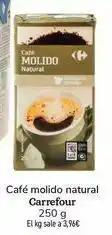 Carrefour Café molido natural carrefour oferta