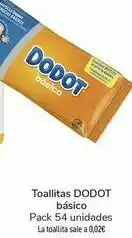 Carrefour Toallitas dodot básicos oferta