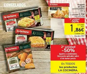 Carrefour En todos los productos la cocinera oferta